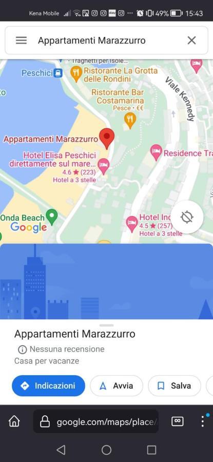 פסקיצ'י Appartamenti Marazzurro מראה חיצוני תמונה